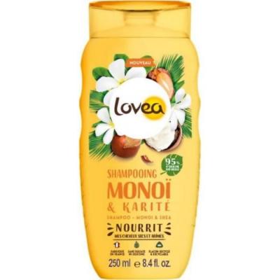 LOVEA  shampoing mono&iuml; & karit&eacute; cheveux secs et abim&eacute;s 250ml