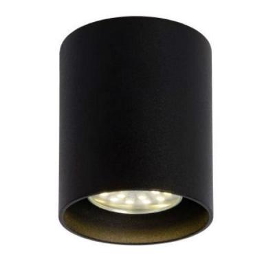 LUCIDE  BODI - Spot Plafond - &Oslash; 8 cm - GU10 - Noir - 09100-01-30