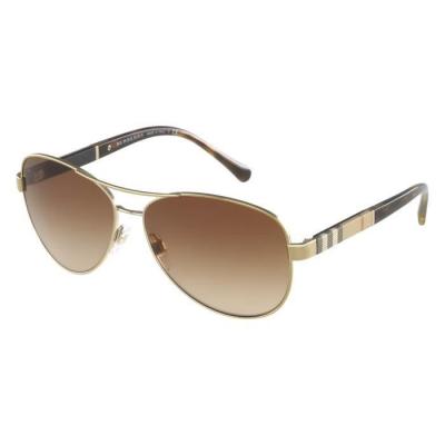 BURBERRY Lunettes de soleil  Be3080 col. 114513 Femme Pilot Or