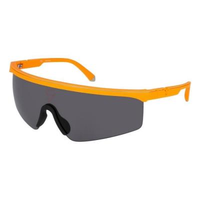 POLICE Lunettes de soleil Homme  SPLA2806AE Gris Orange