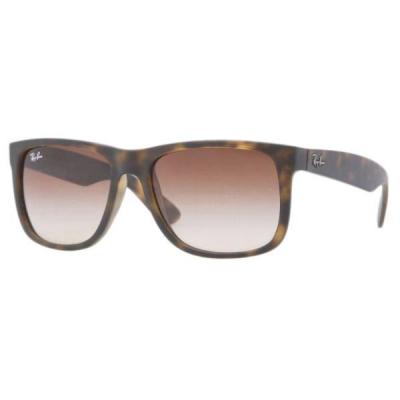 RAY BAN Lunettes de soleil Ray-ban Rb4165 justin col. 710/13 Hommes Carr&eacute; Havana