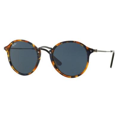 RAY BAN Lunettes de soleil - Ray-Ban - RB 2447 1158/R5 - Couleur des verres: Gris - Coloris: Bleu - Forme: Ronde 