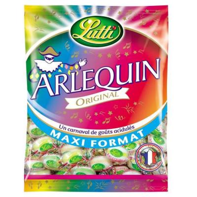LUTTI  Arlequin Bonbons acidul&eacute;s Original Maxi format - 400 g