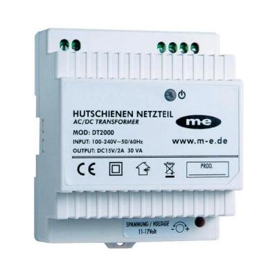 M E MODERN ELECTRONICS Dt 2000 Interphone Alimentation pour rail din blanc - blanc - M-e Modern-electronics