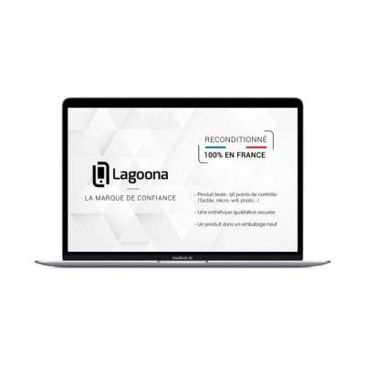 Apple Air 13"" 256 Go SSD 8 Go RAM Puce M1 CPU 8 cours GPU 7 cours Argent 2020 Reconditionn&eacute;