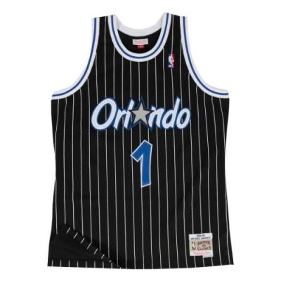 MITCHELL AND NESS Mitchell & Ness Orlando Magic Anfernee Hardaway D&eacute;bardeur Black