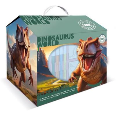 MULTIPRINT  Coffret tampons Jurassic World - 20 pi&egrave;ces