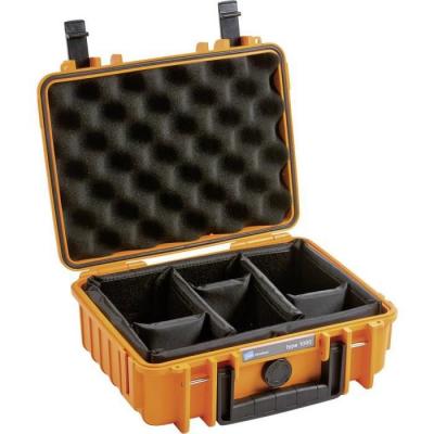 B & W INTERNATIONAL B&W 1000/O/RPD Bo&icirc;te &agrave; outils Orange Polypropyl&egrave;ne (PP), Valise
