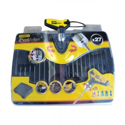 STANLEY  FatMax Jeu de Cl&eacute;s M&acirc;les Poign&eacute;e Pistolet &agrave; Cliquet 27pcs