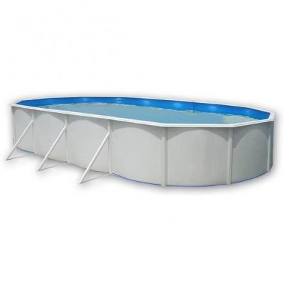 TOI Piscine hors sol OVALE 915 x 457 cm x 120 cm H + filtre &agrave; sable de 6 m3/h