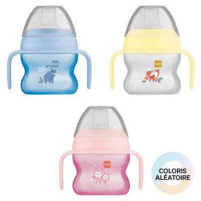 MAM  Tasse &agrave; Bec Silicone Souple + Anses 6+ mois 150ml