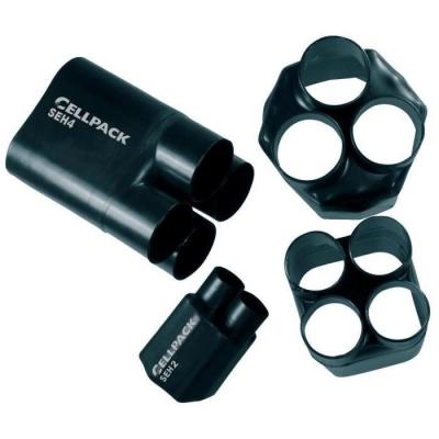 CELLPACK Pi&egrave;ce de d&eacute;rivation thermor&eacute;tractable 2 sorties SEH2/30-10/B 125374 1 pc(s)