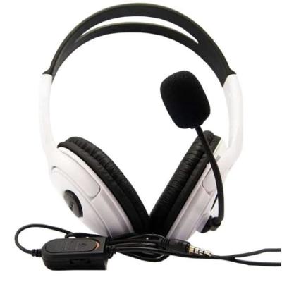FREAKS AND GEEKS Casque Gamer avec micro SPX-100 V2 Noir pour PS4 Xbox One et Nintendo Switch
