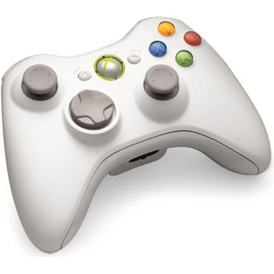MICROSOFT Manette Xbox 360 sans fil blanche &ndash; Manette Xbox 360 blanche  