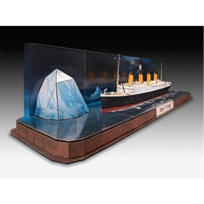  Rms Titanic + 3d Puzzle (iceberg) Easy-click - 1:600e - Revell