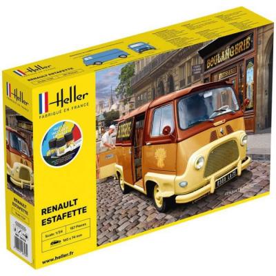  Starter Kit Renault Estafette New Mould - 1:24e - Heller