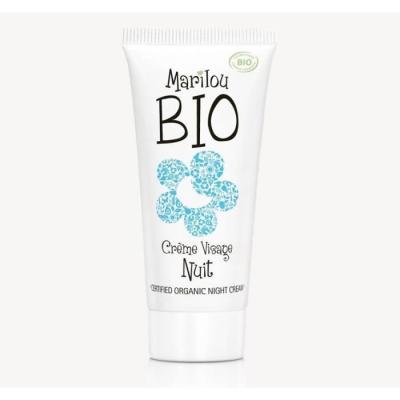 MARILOU BIO  Cr&egrave;me de Nuit Visage 30ml