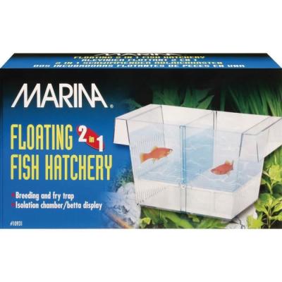 MARINA  Pondoir flottant 2 en 1 - 20,8x10x10,6cm - Pour poisson