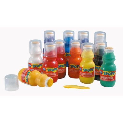 COLOR AND CO Marqueur gouache spoty 70ml - boite de 12