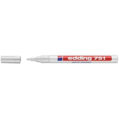 EDDING LOT de 10  751 Marqueur Permanent - Couleur rouge