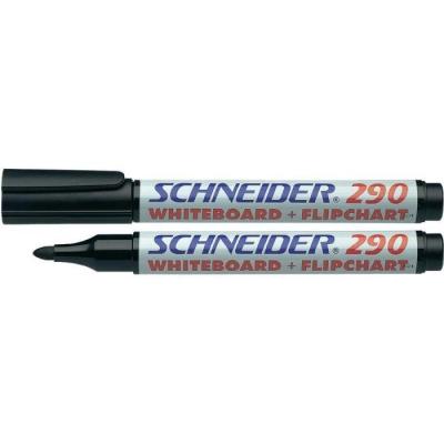 SCHNEIDER  - 290 marqueurs Whiteboard & Flipchart, noir