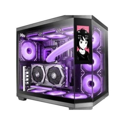 MARS GAMING  MC3TCORELCD unit&eacute; centrale Midi Tower Noir - Neuf