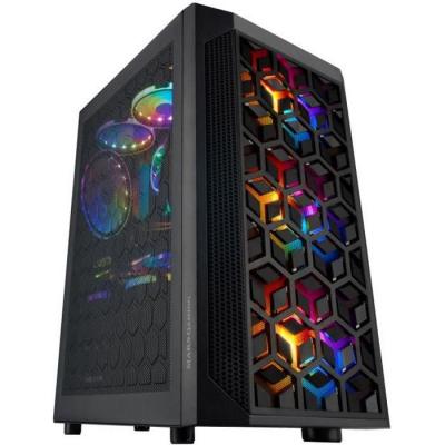 MARS GAMING Mcmesh micro atx 4 slots 3x ventilateur frgb noir