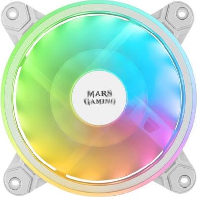 MARS GAMING Ventilateur boitier  MFX RGB 12cm (BLANC)