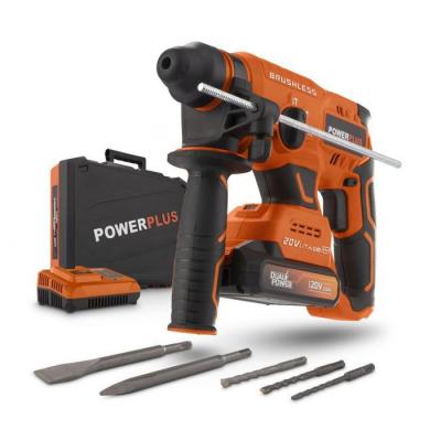 POWERPLUS  Powdp15640 20v Hammer Drill Orange