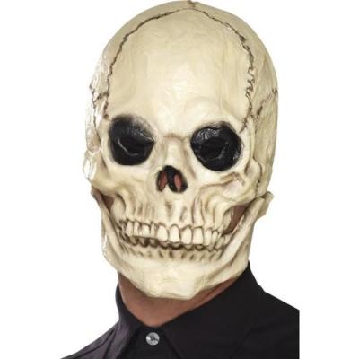 PL RH SMITH & SONS WIGMAKERS LTD TRADING AS SMIFFY S, Masque en Latex de T&ecirc;te de Mort avec Mandibule Mobile