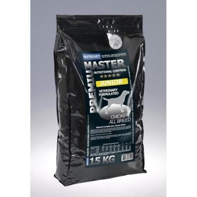 NUTRIVET  Premium Master Junior - lot % : 2 x 15 kg