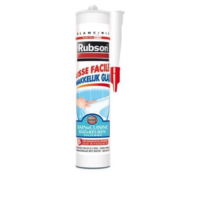 RUBSON Mastic blanc Lisse Facile Bain et Cuisine - 280ml - 