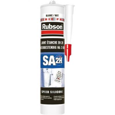RUBSON Mastic silicone - sa1h - blanc - cartouche de 280ml -  1317429