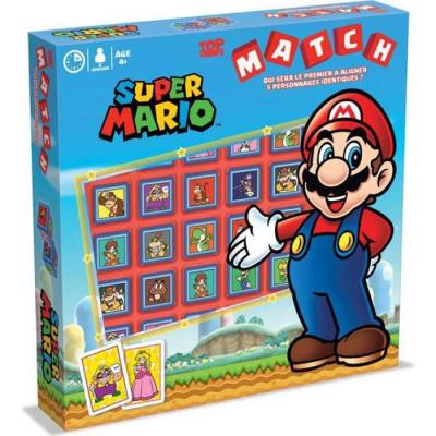  WINNING MOVES - MATCH SUPER MARIO - Jeu de soci&eacute;t&eacute; - MulitiLAngues