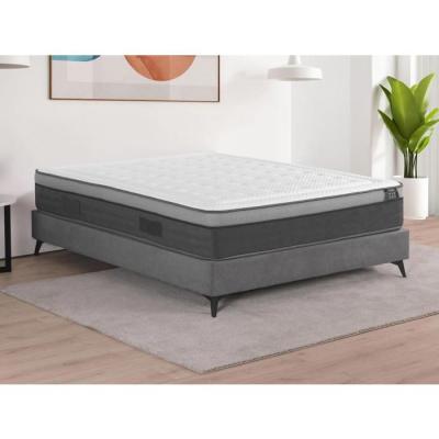 VENTE UNIQUE Matelas 180 x 200 cm ressorts ensach&eacute;s 7 zones et m&eacute;moire de forme &eacute;p.30cm - ASGARD de DREAMEA