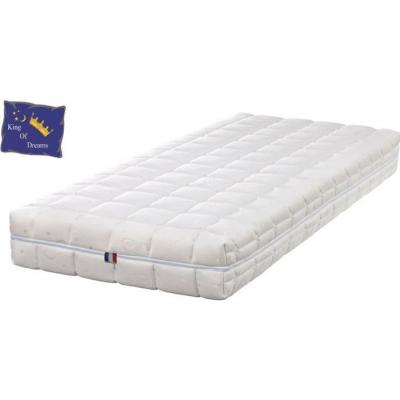  Matelas Latex Naturel 80 Kg-m3 DEHOUSSABLE - 70x190 - Ferme + Prot&egrave;ge Matelas OFFERT