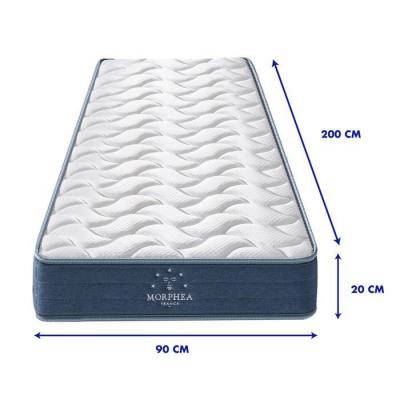 MORPHEA Matelas hybride mila basic 90x200x20 cm accueil comfort feel