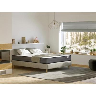 VENTE UNIQUE Matelas 140 x 190 cm ressorts ensach&eacute;s &eacute;p.20cm - AMBRACIE de DREAMEA