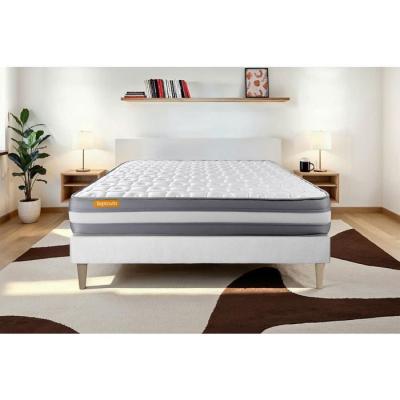 SEPTNUITS Matelas m&eacute;moire de forme 140x190 memo plus 3 zones de confort