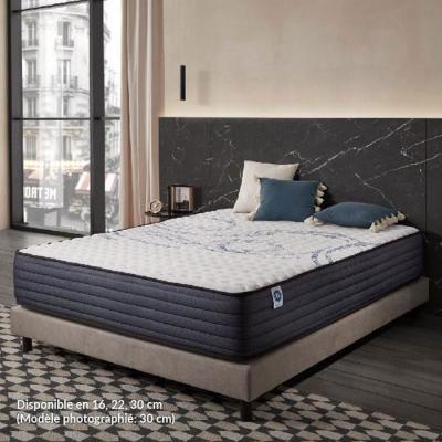 NATURALEX Matelas 140x190x30 cm - Accueil Blue Latex - Mousse HR