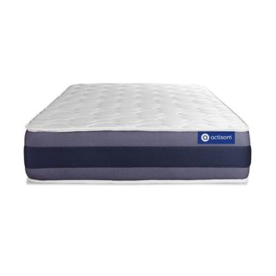 ACTISOM  - Matelas Actiflex morpho 90 x 190 cm Ressorts ensach&eacute;s et m&eacute;moire de forme - Epaisseur:24cm