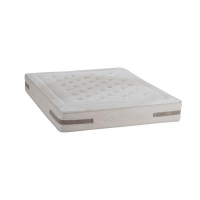 NUIT DE COTON Matelas serenade bio 160x200 cm ressorts ensach&eacute;s soutien ferme