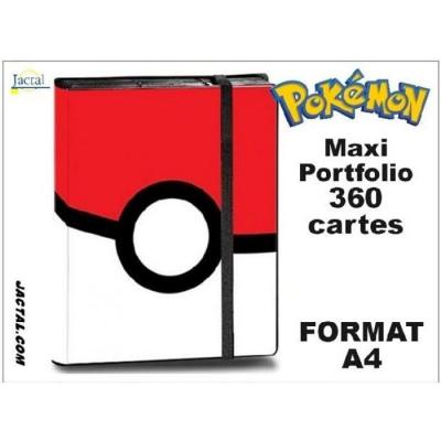 ULTRA PRO  - Pok&eacute;mon JCC - Portfolio Pro 9 Pochettes A4 - Pok&eacute;-Ball