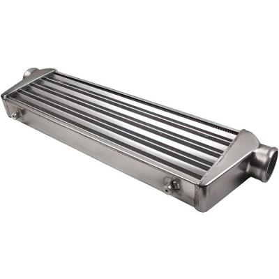 MAXPEEDINGRODS Intercooler universel en aluminium &agrave; montage avant turbo 27 x 7x2,5 inch tube et ailette