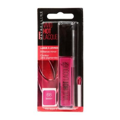MAYBELLINE NEW YORK Maybelline - Rouge &agrave; l&egrave;vres VIVID HOT LACQUER 68 sassy 7.7 ml
