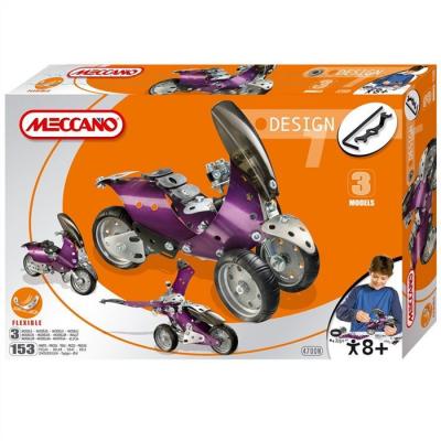 Meccano - Design Advanced Coffret 3 Mod&egrave;les Voiture - Jeu De Construction