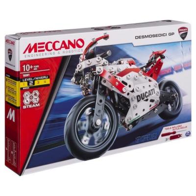 Ducati moto meccano Rouge Meccano