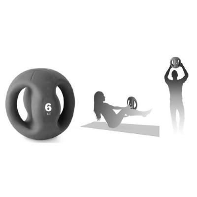 TREMBLAY CT Medecine ball avec poign&eacute;e Tremblay 6 kg - gris - TU