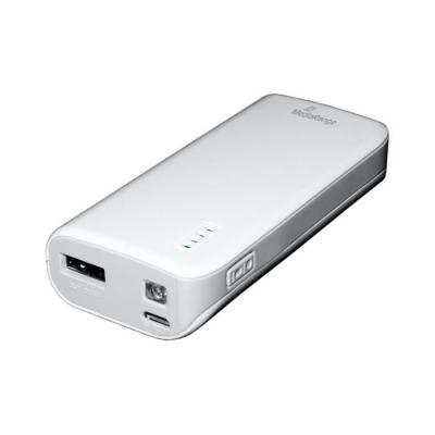 MEDIARANGE Media Range MR751 Batterie de Secours 5200 mAh Blanc/Gris