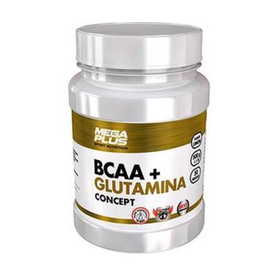 MEGA PLUS +BCAA + Glutamine Concept 500 g (Citron) 